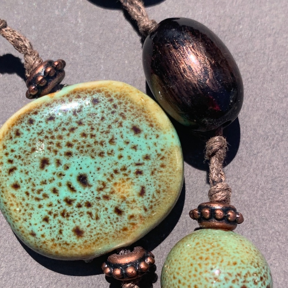 Handcrafted | Big Bold Boho Statement Necklace - image 4